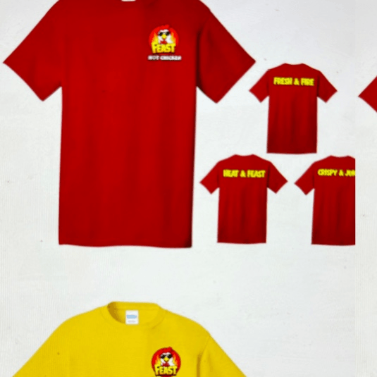 red shirts