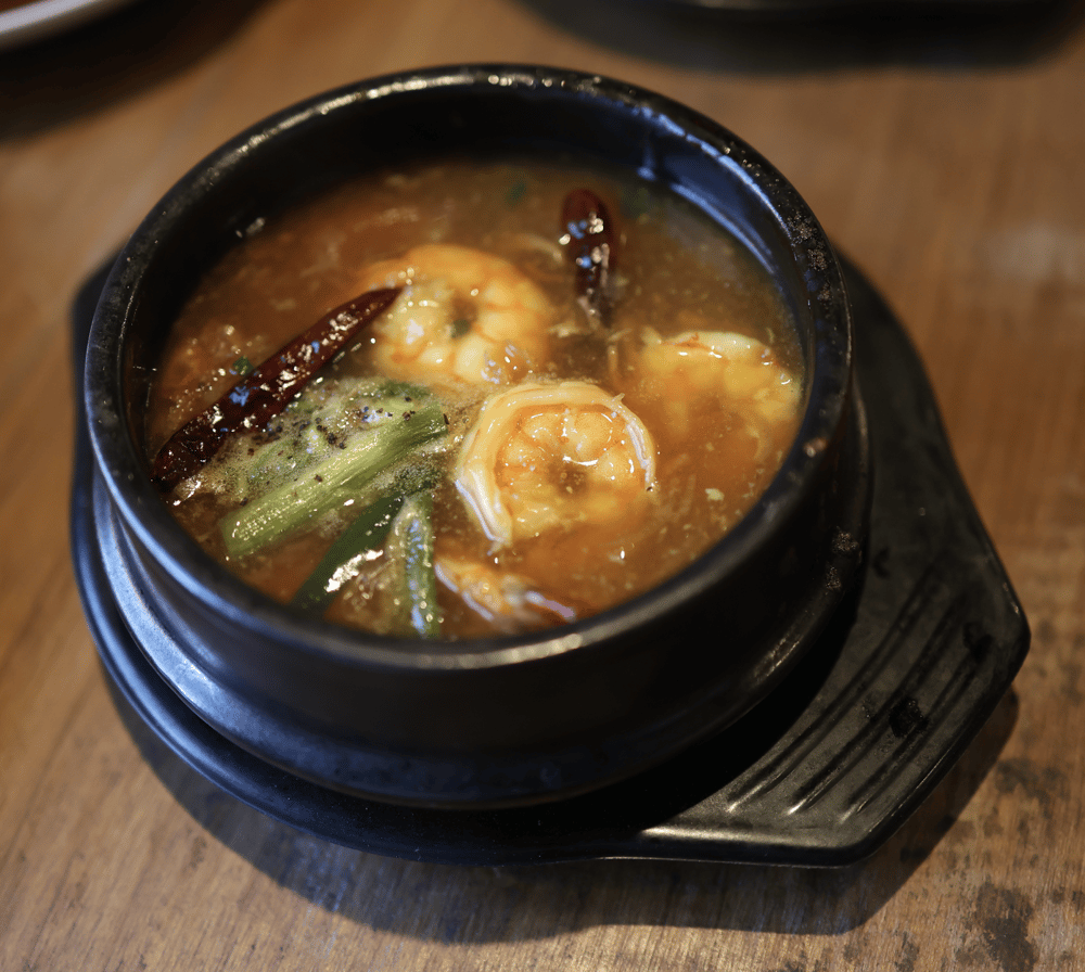 Clay Pot Shrimp