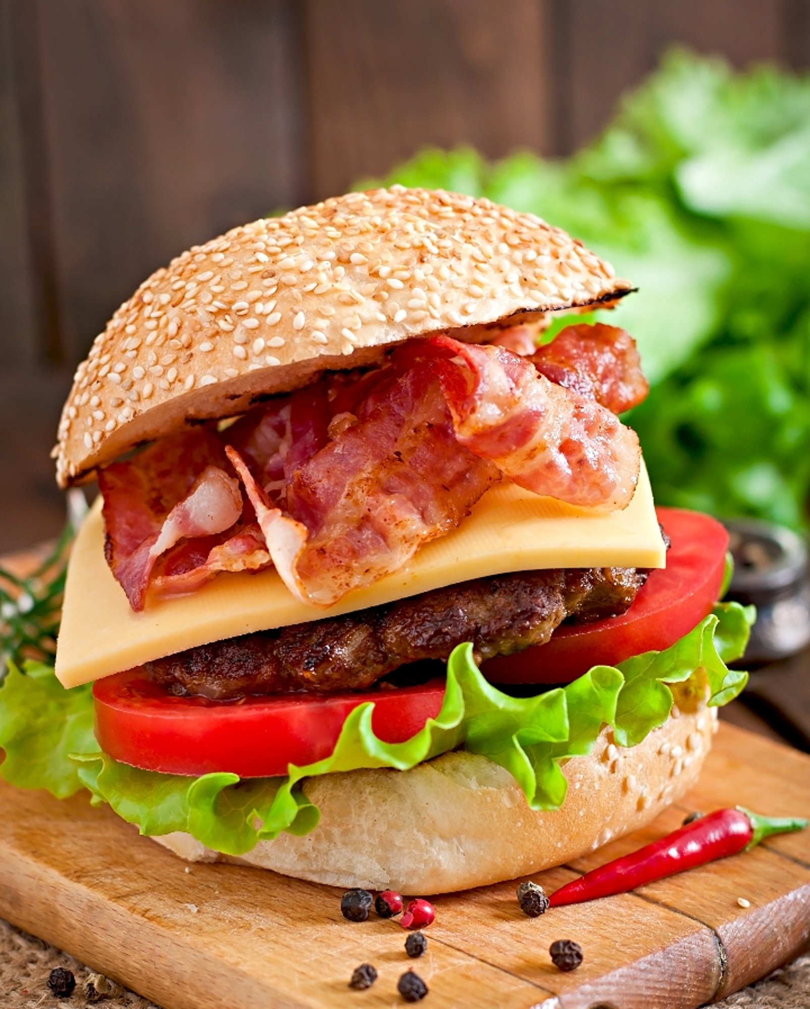 Bacon Cheese Burger