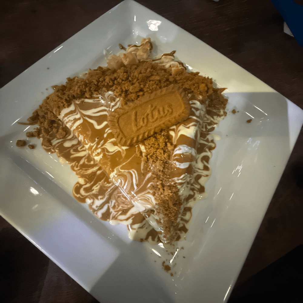 Lotus Biscoff Crepe