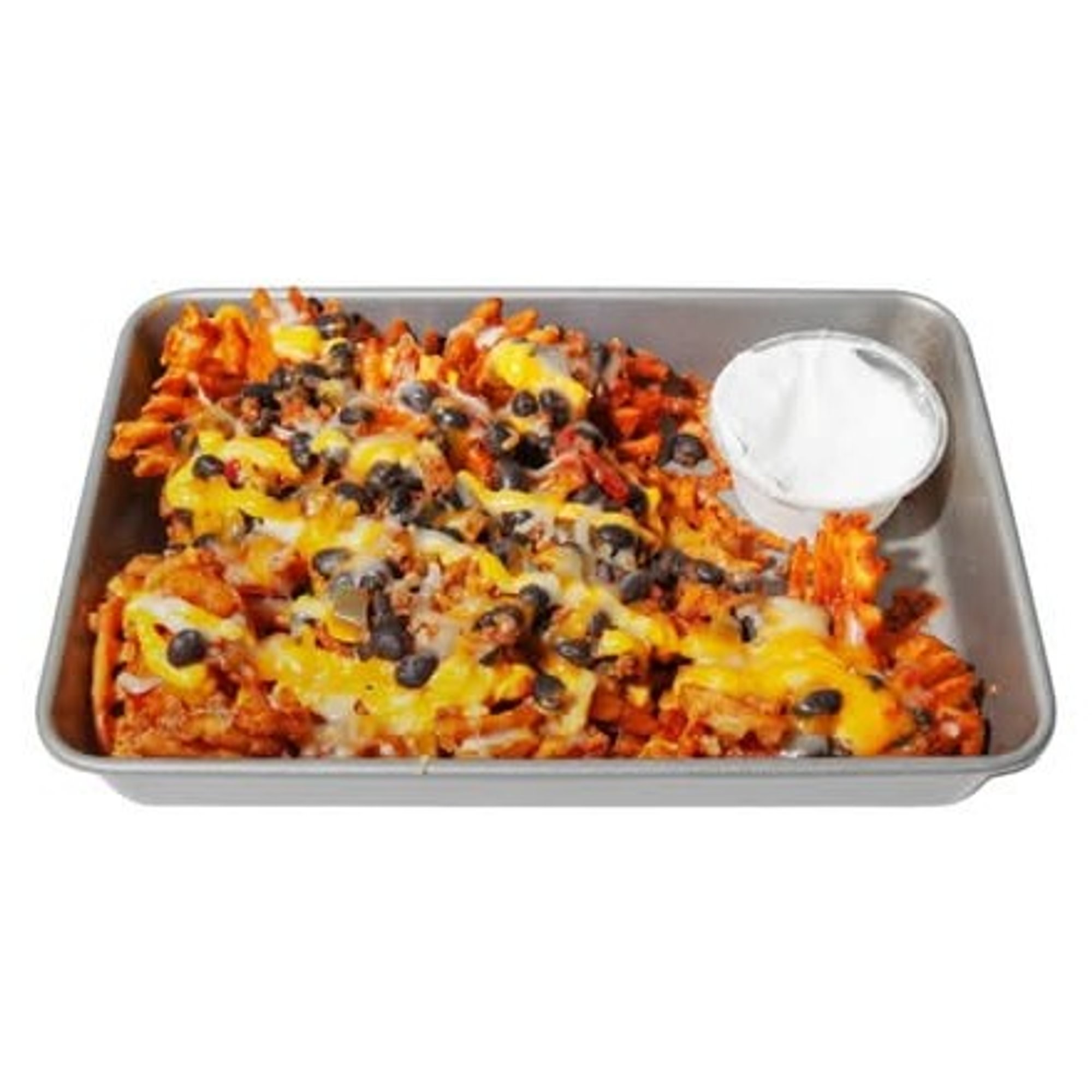 Chili Cheddar Waffle Fries