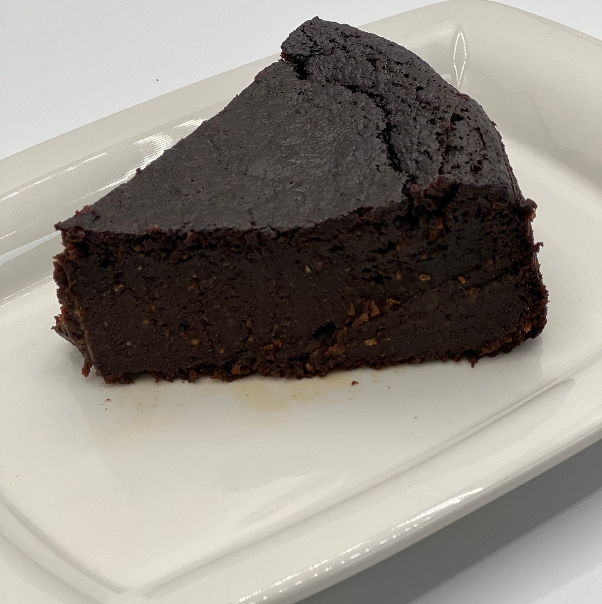 Sliced Black Cake