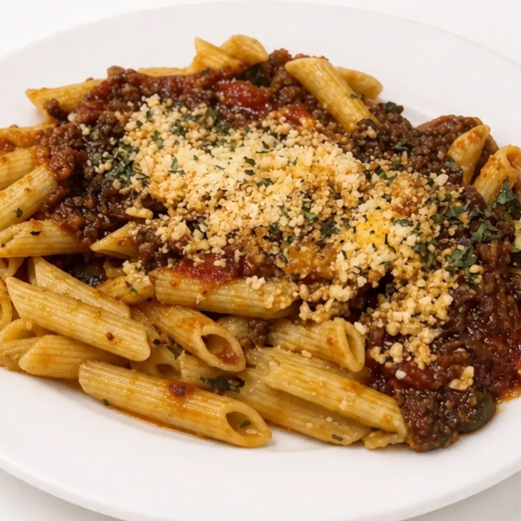 TS- Pasta With Meat Sauce