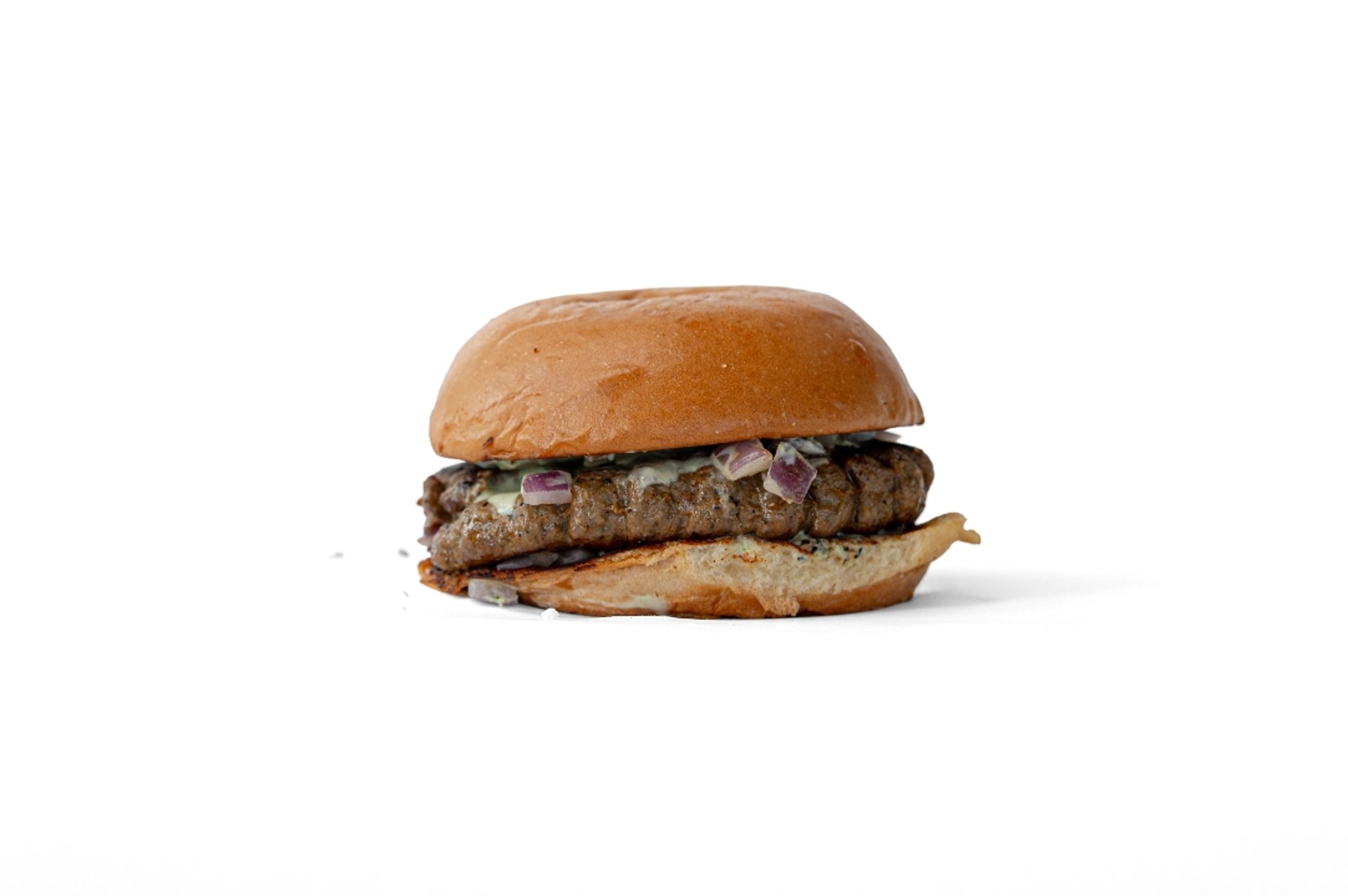 Chapli Burger with Seasoned Fries