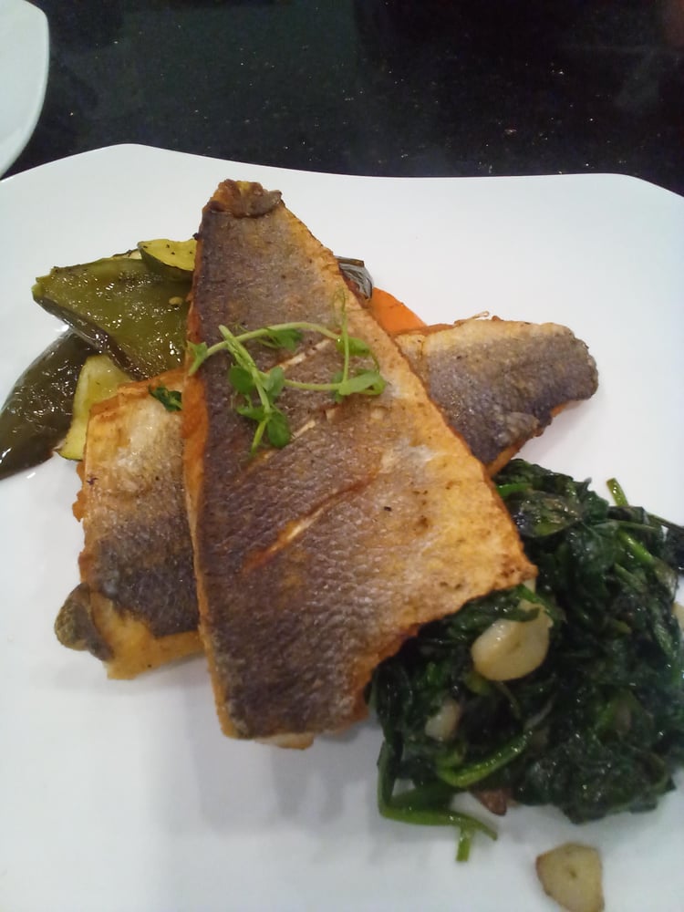 PAN SEARED BRANZINO