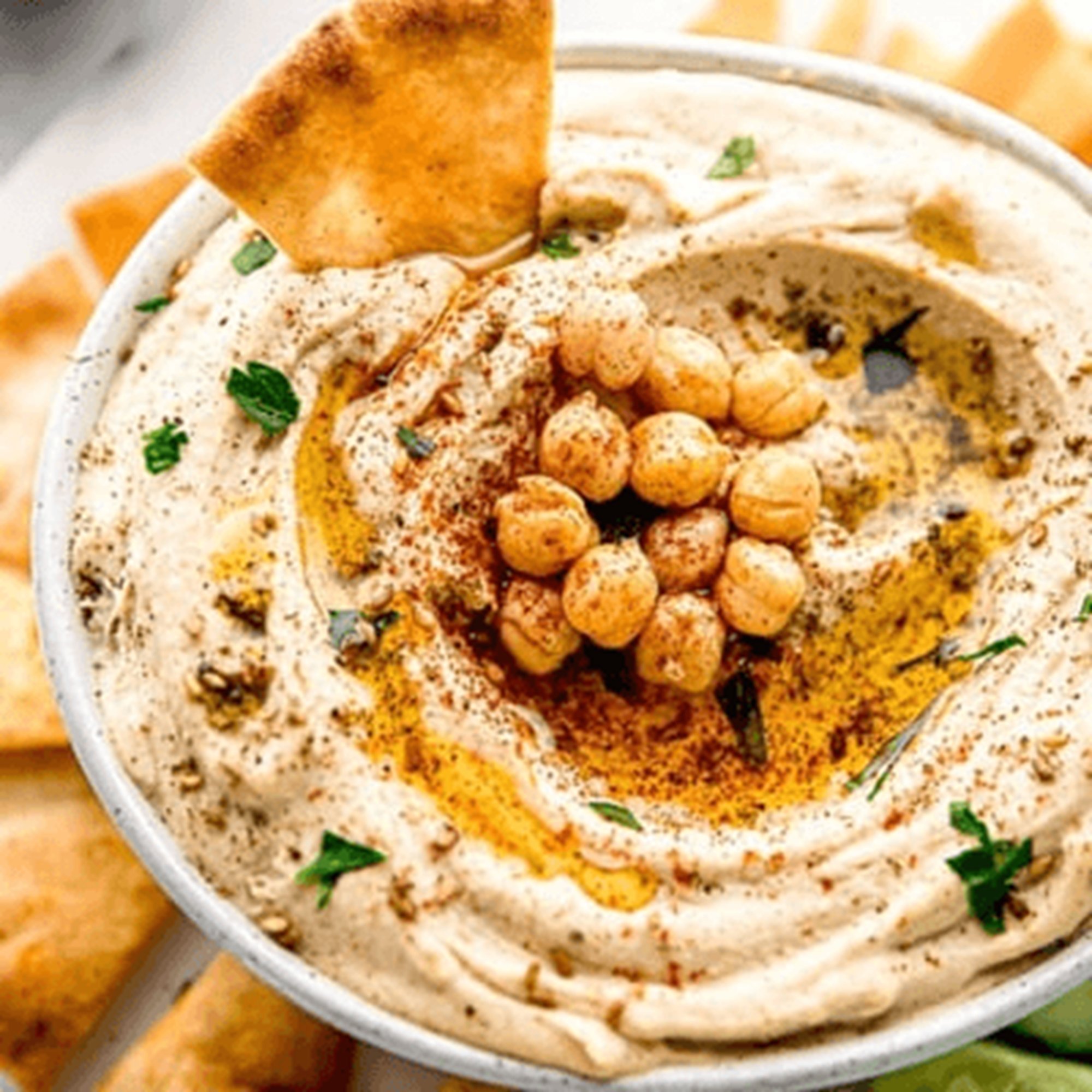 Hummus & Naan Chips