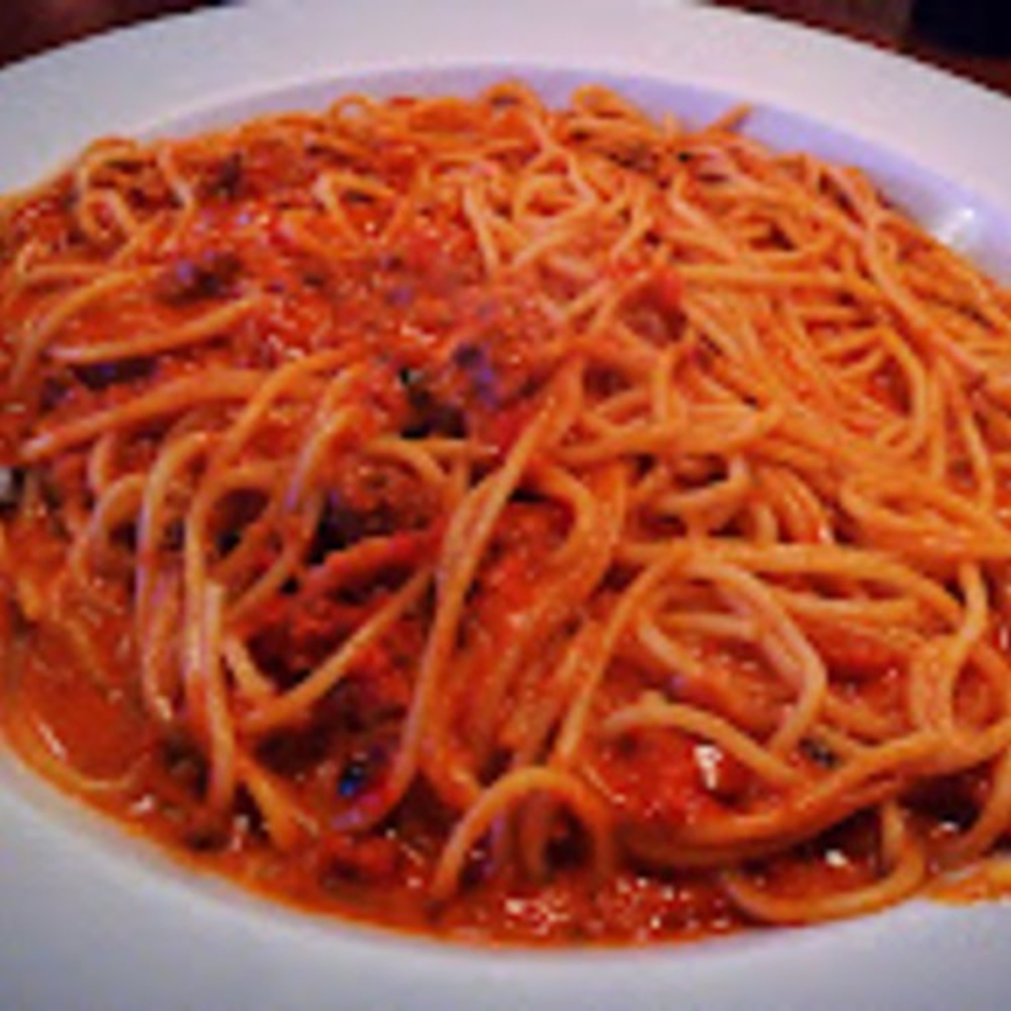 Spaghetti and Meat Sauce