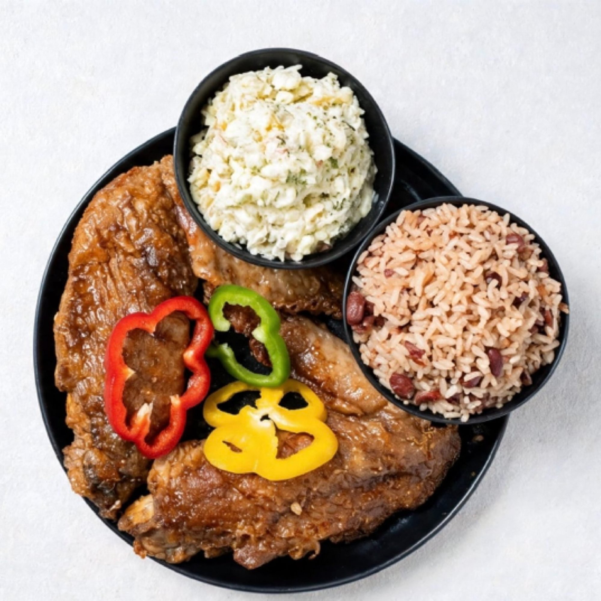 Turkey Wings Dinner Plate