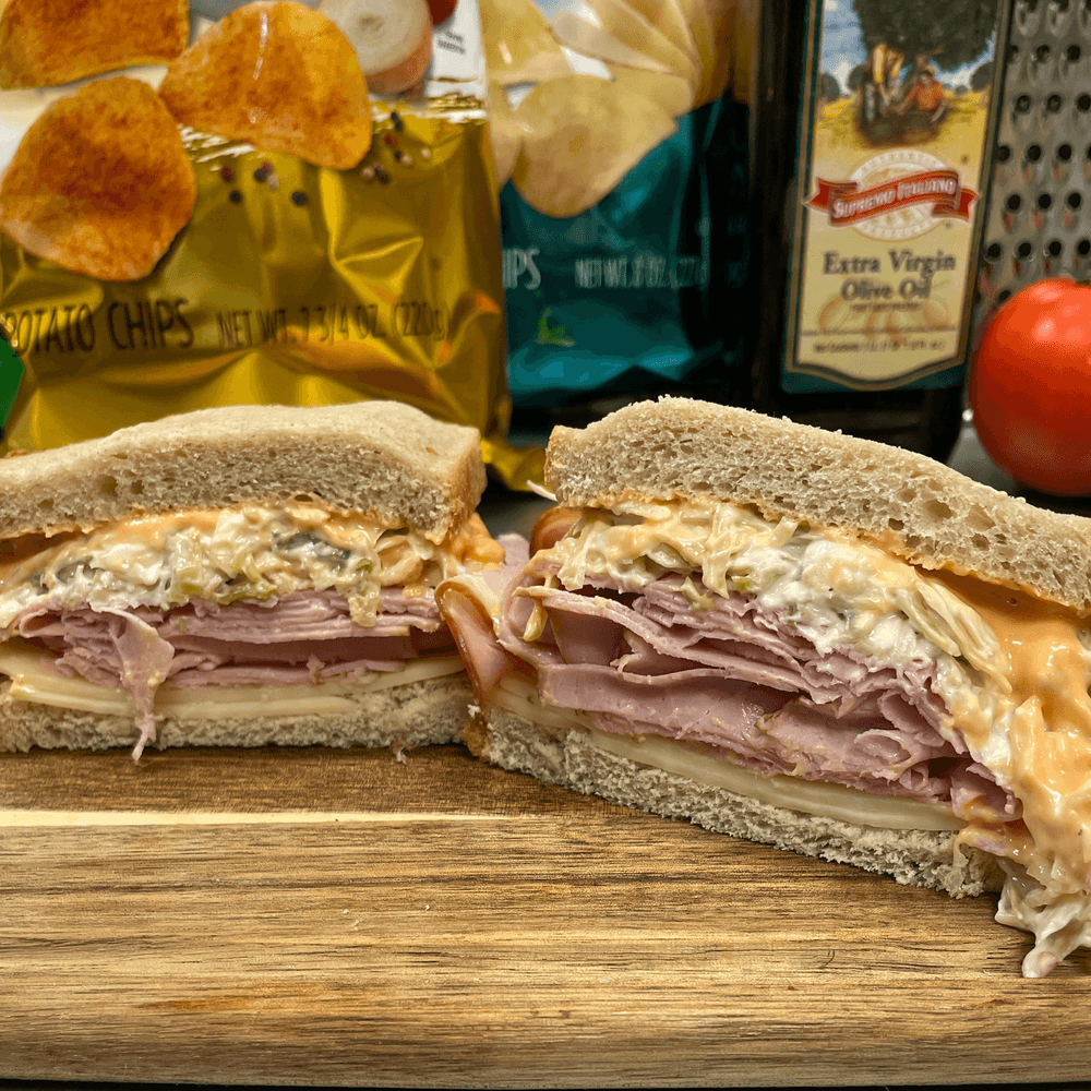 Virginia Ham & Swiss Sloppy Joe