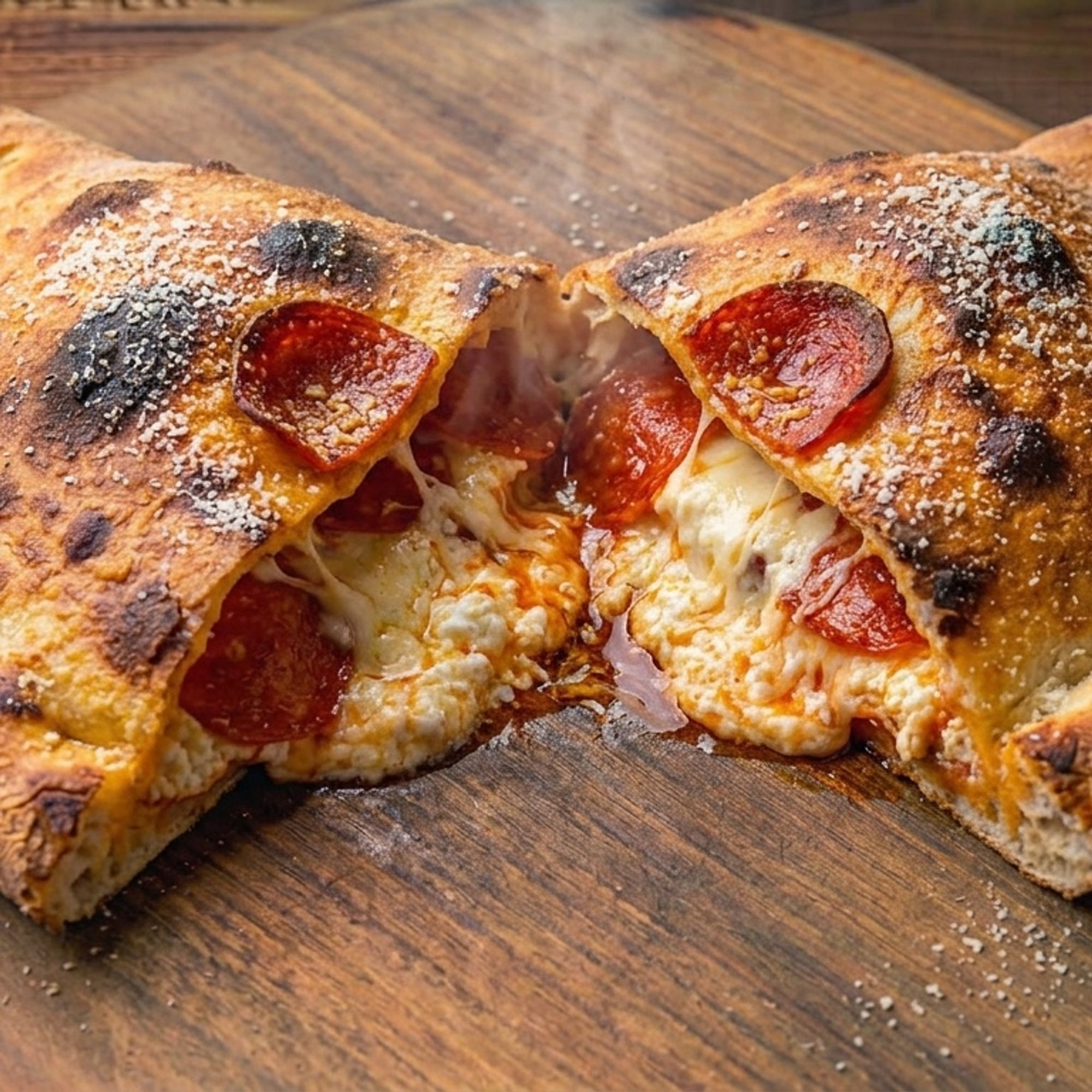 Pepperoni Ricotta Calzone