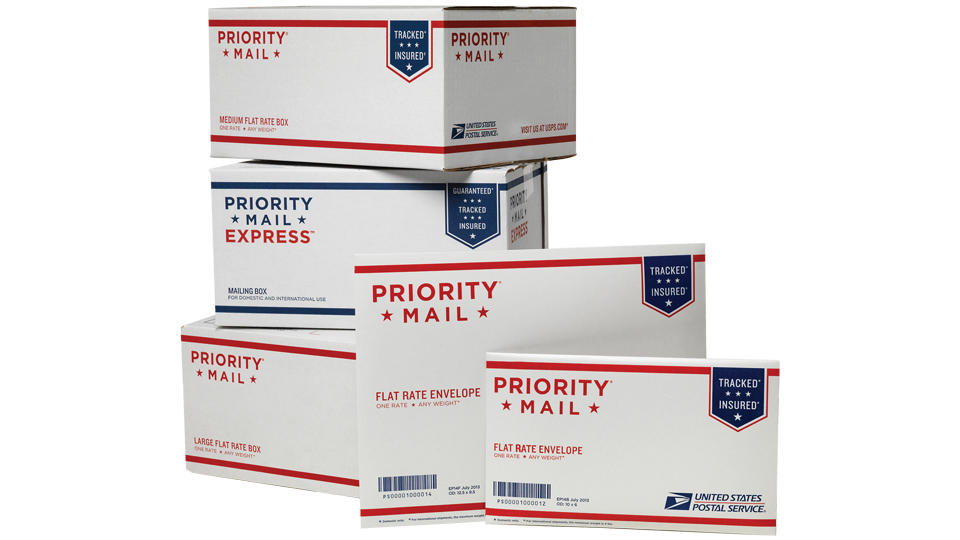 usps packages and mailers