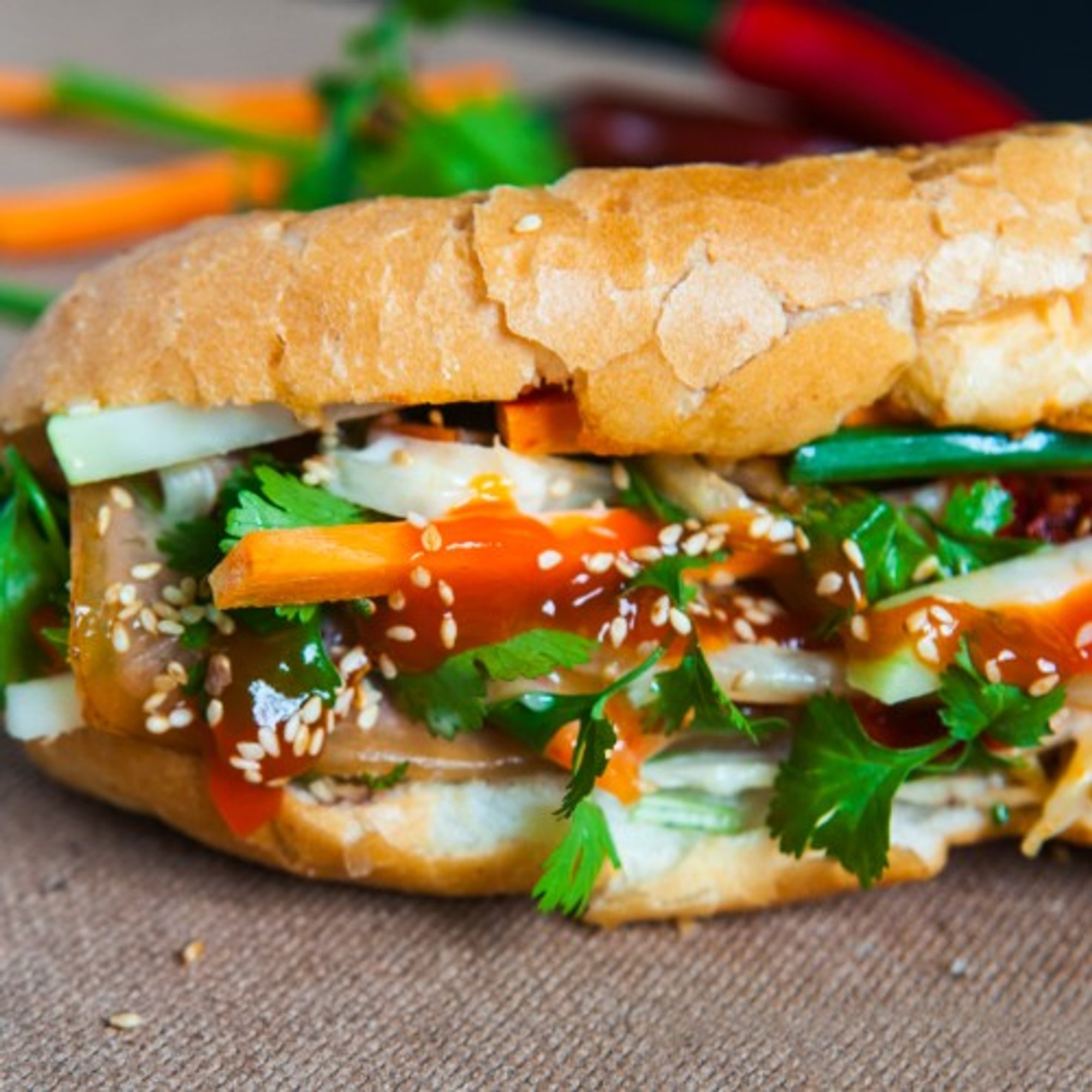 Grilled Vegetable Sandwich