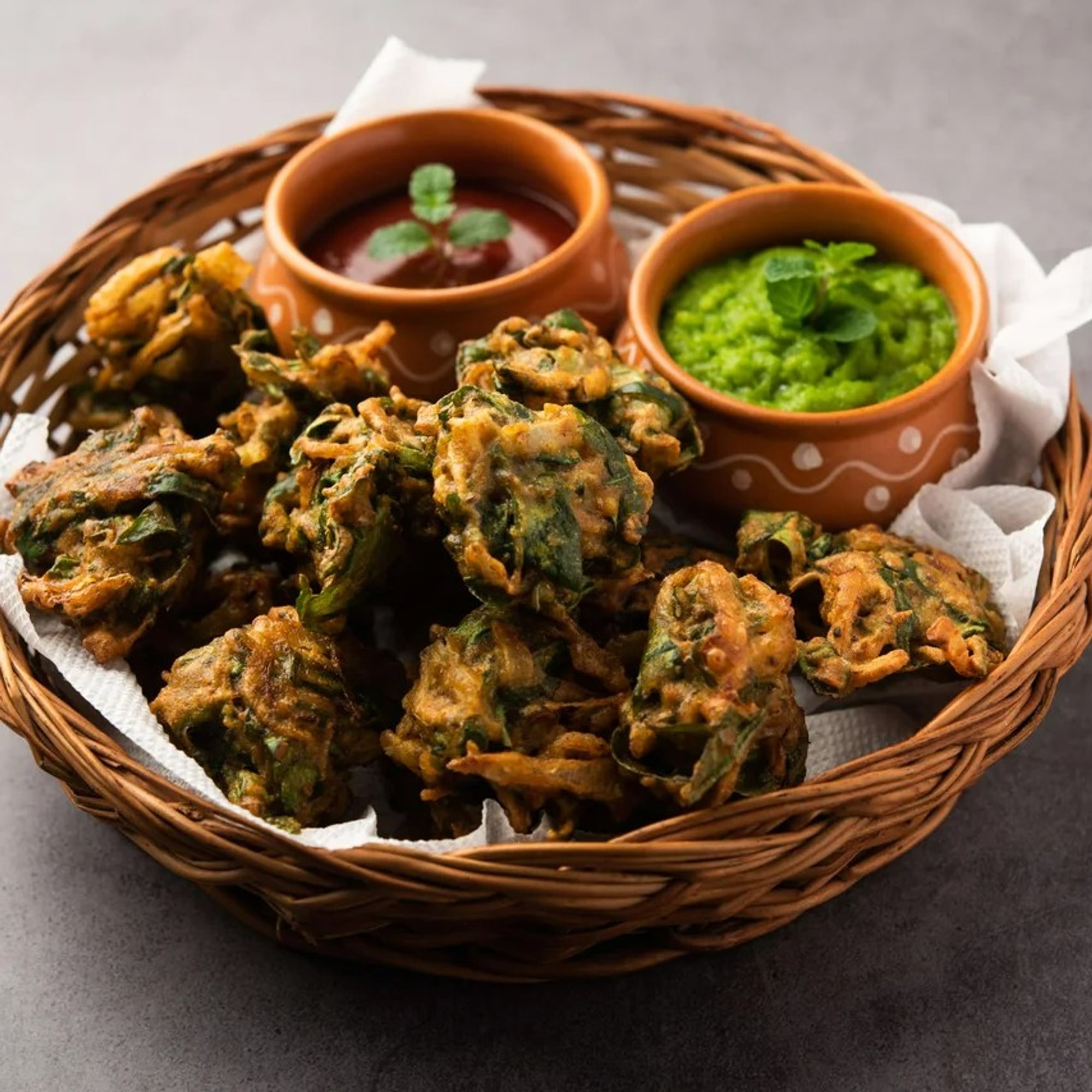 Spinach Pakoda