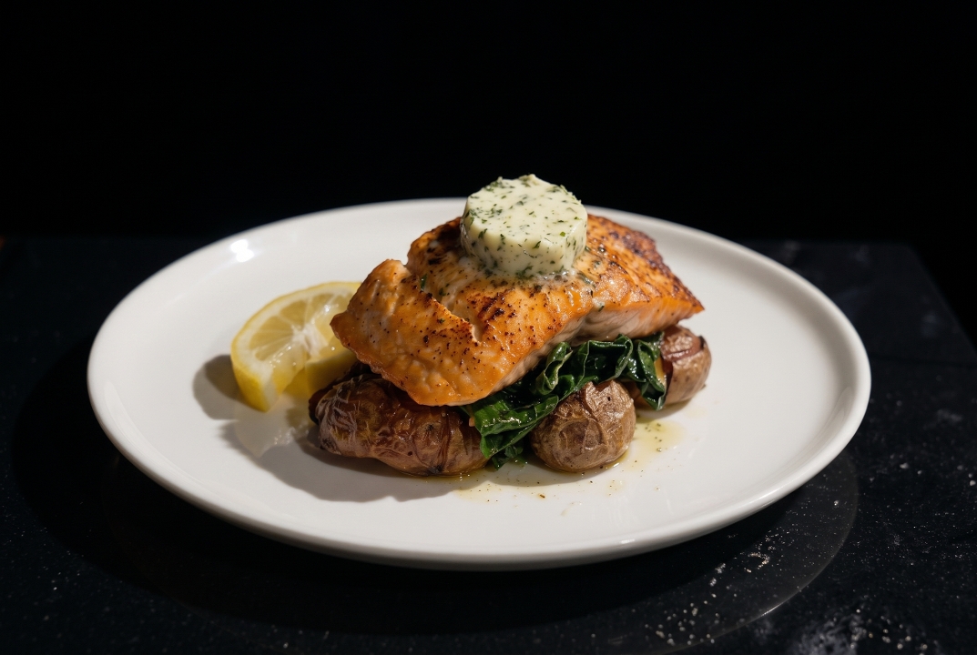 Simply Seared Salmon