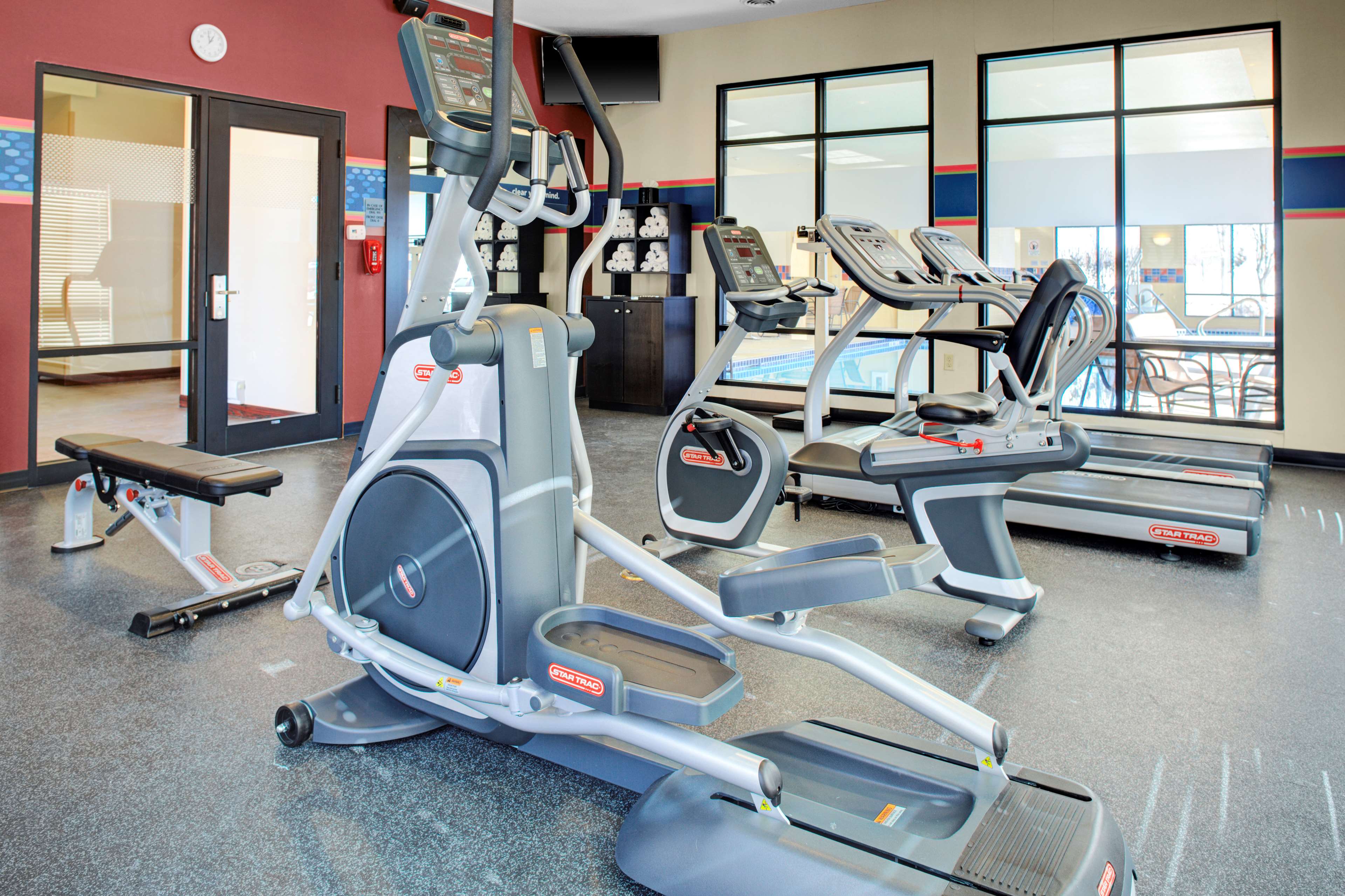 Health club  fitness center  gym