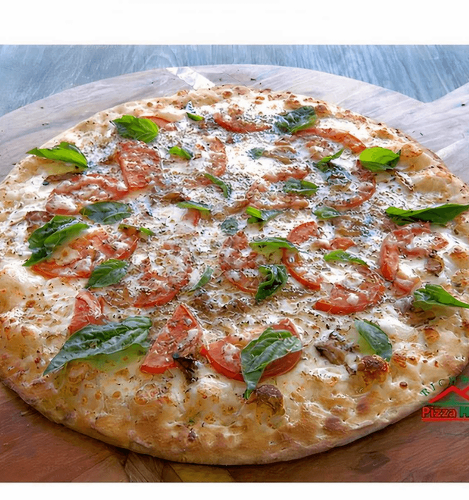 Margherita Deep Dish Pizza