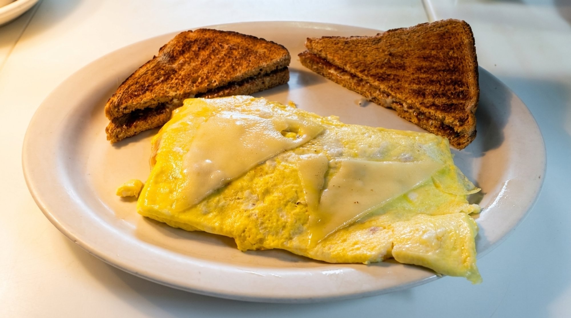 Turkey & Swiss Omelette