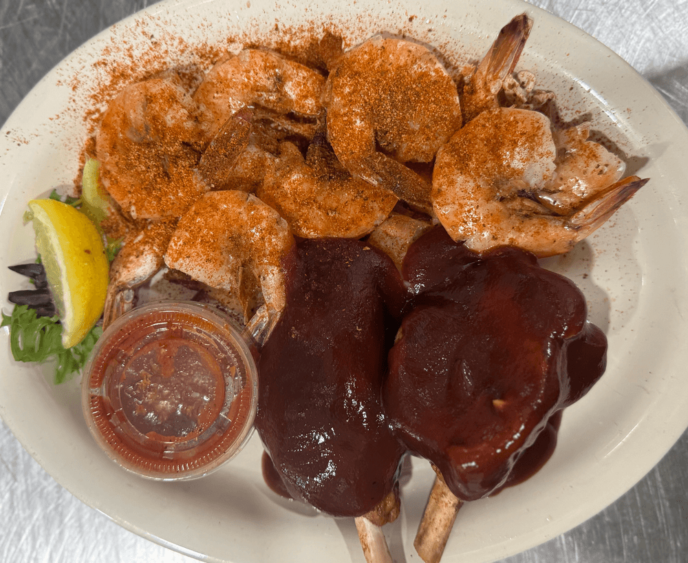 Ribs & Shrimp