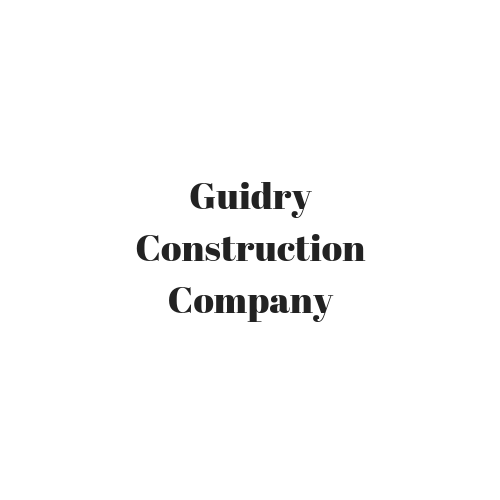 Guidry Construction Company Logo