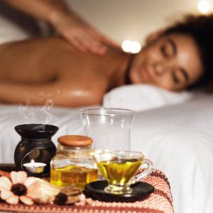 Sauna + Aromatherapie-Massage