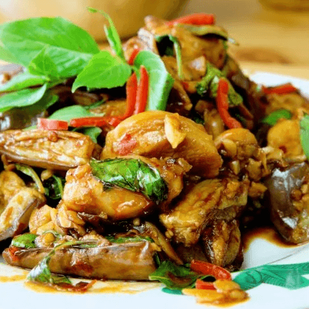 Eggplant Stir Fried
