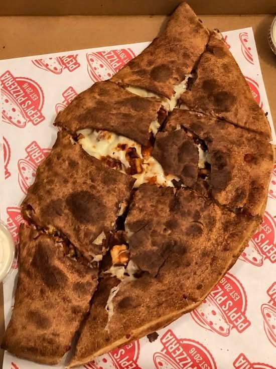 Buffalo Chicken Calzone