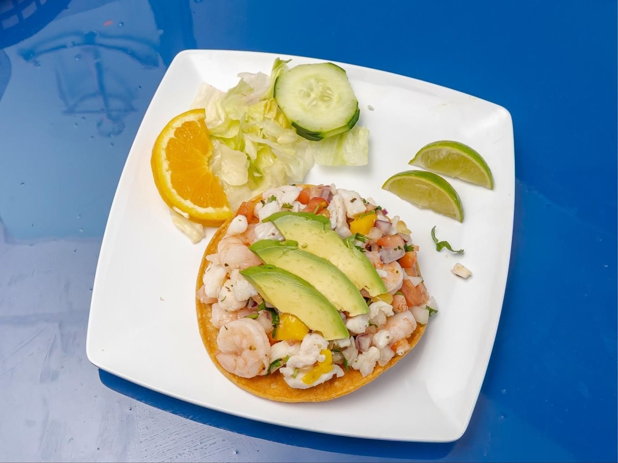 Tostada de Ceviche