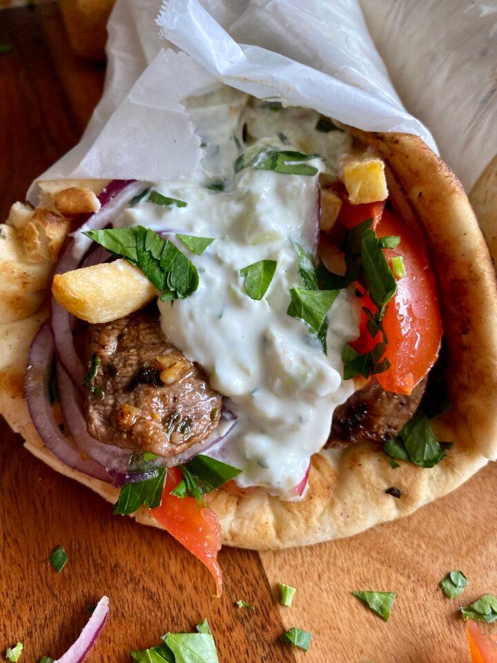 Souvlaki Sandwich