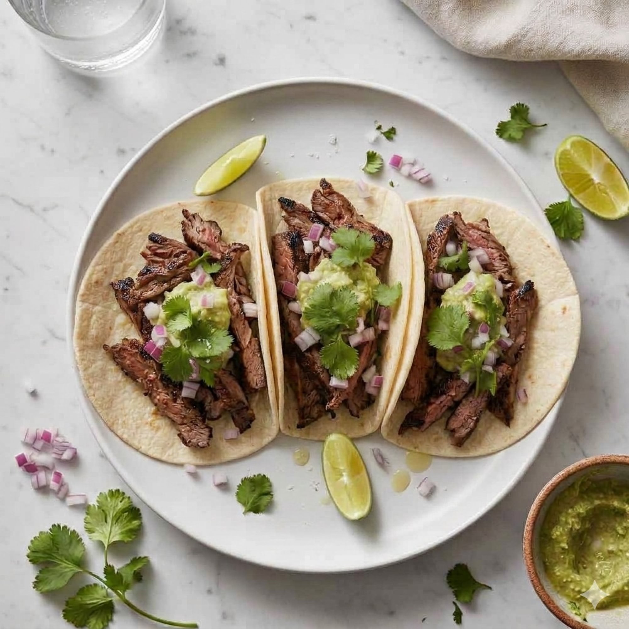 3 Tacos Tijuana (Steak)