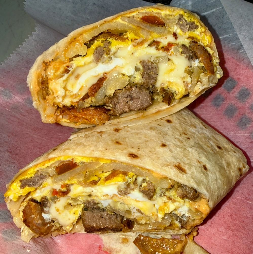 The Bomb Breakfast Burrito