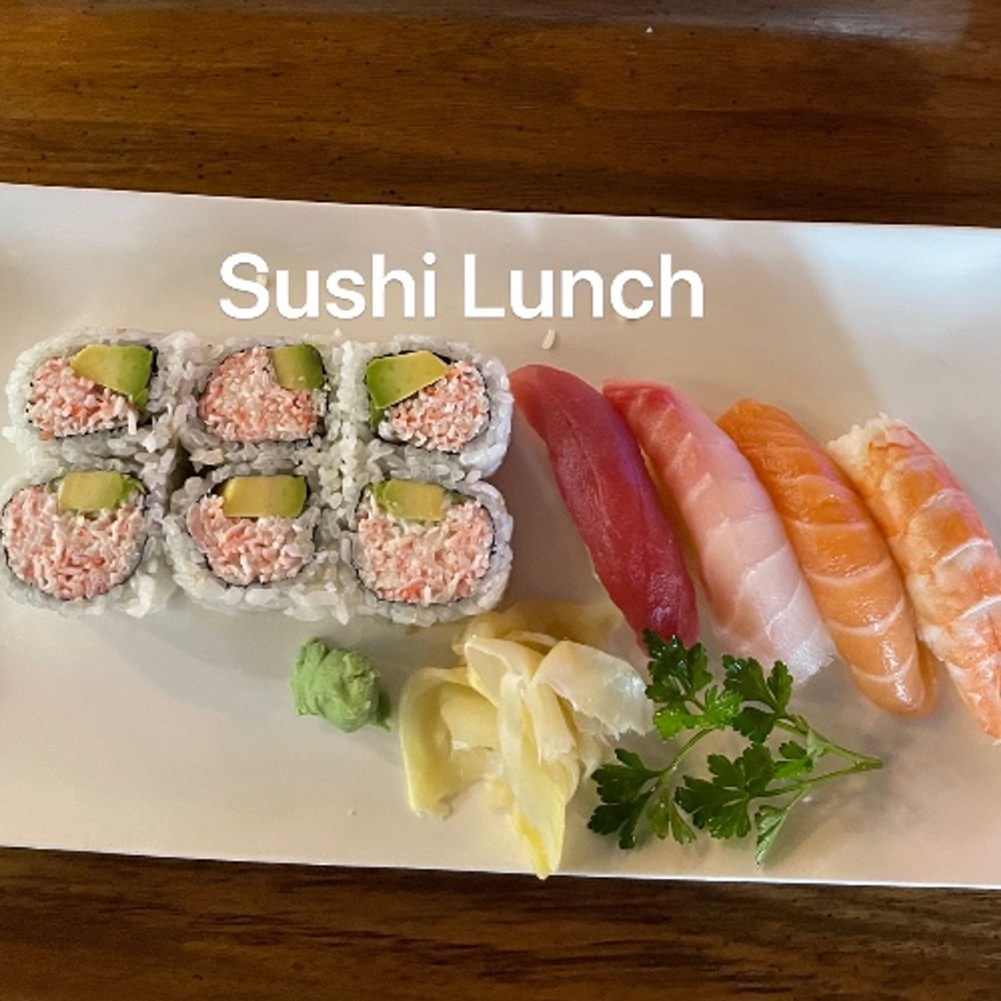 #Sushi Lunch