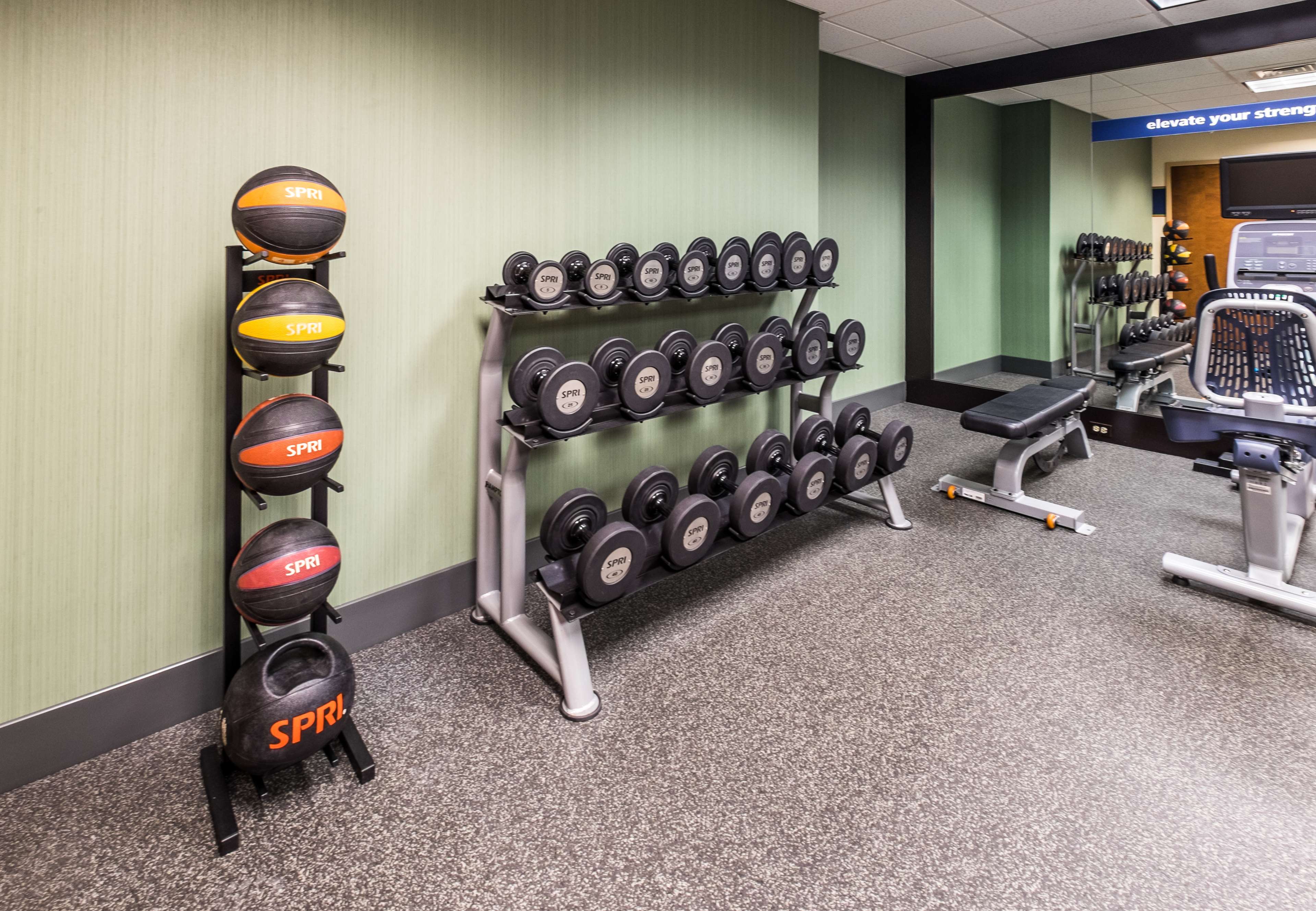 Health club  fitness center  gym