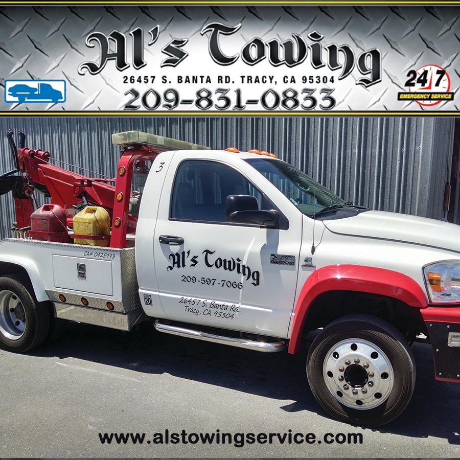 Al's Towing Logo