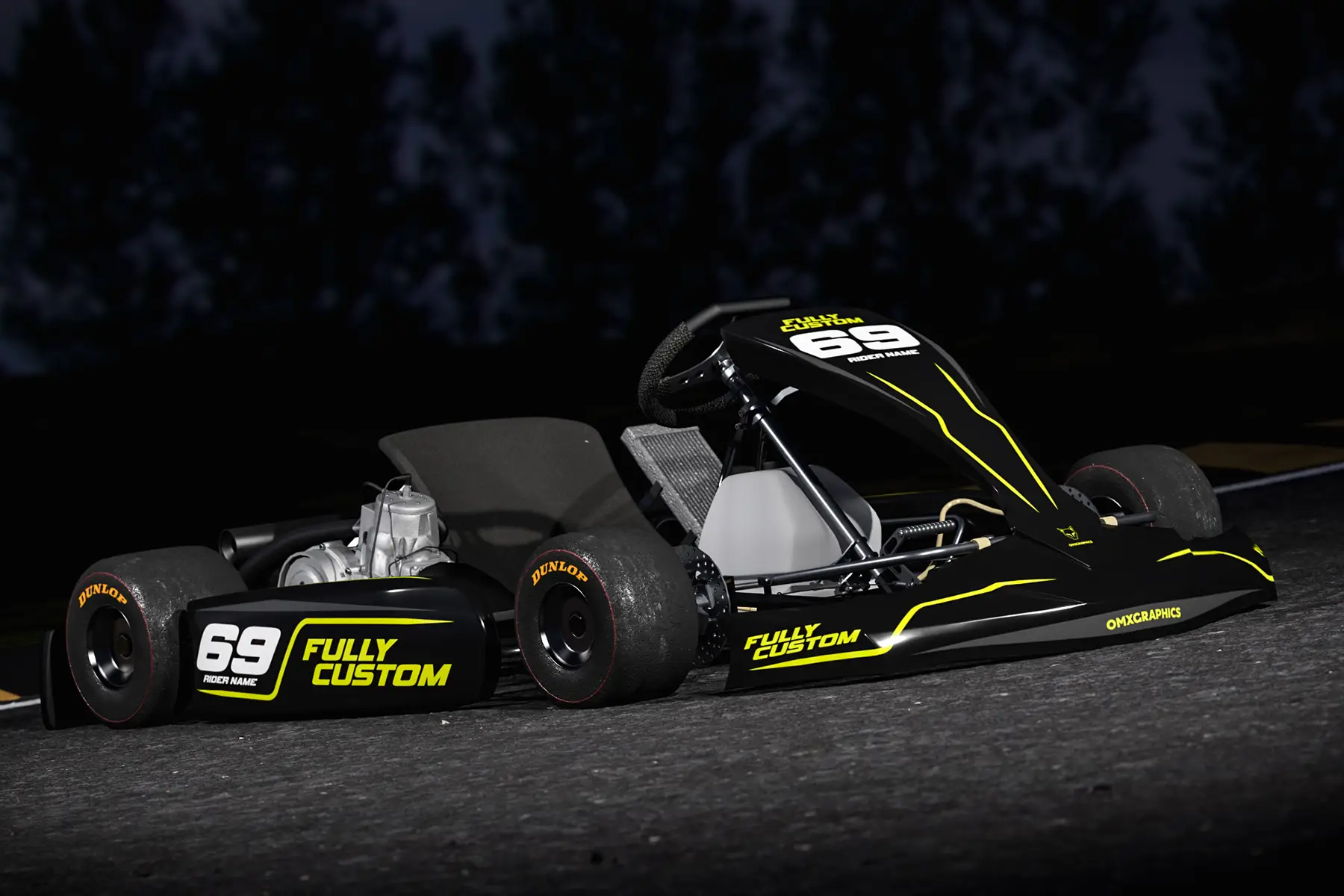 Custom Go Kart Graphics