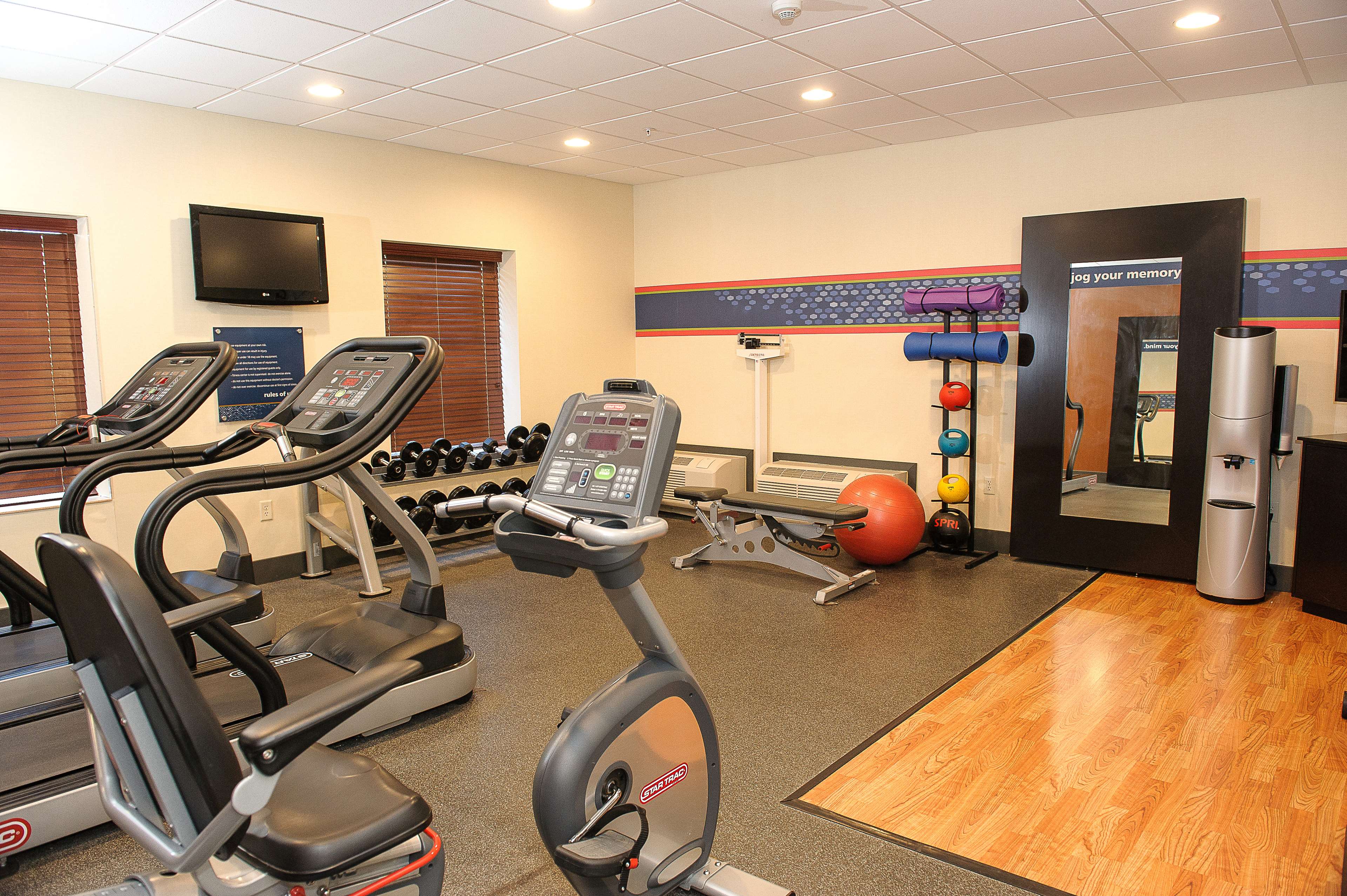 Health club  fitness center  gym