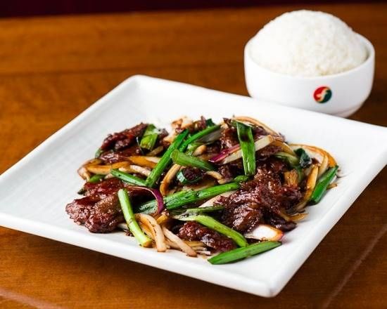 Mongolian Beef Lunch 蒙古牛