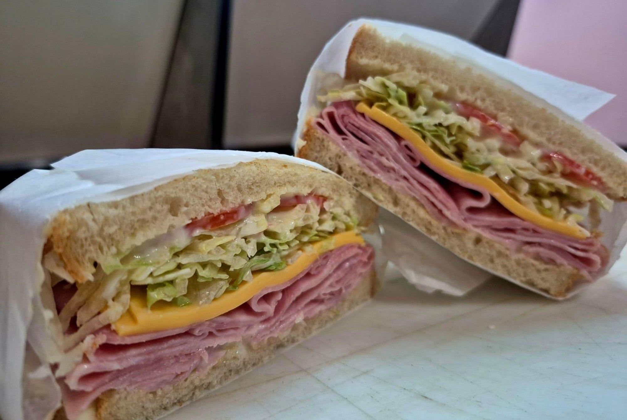 Ham & Cheese on Slice