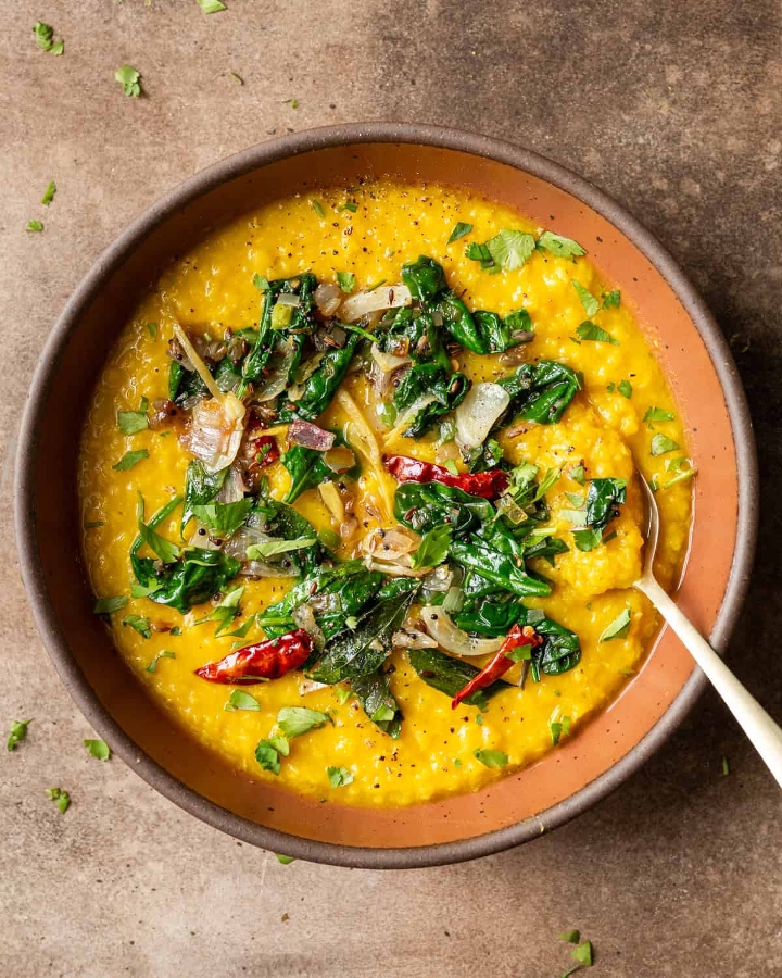 Spinach Dal - Vegan