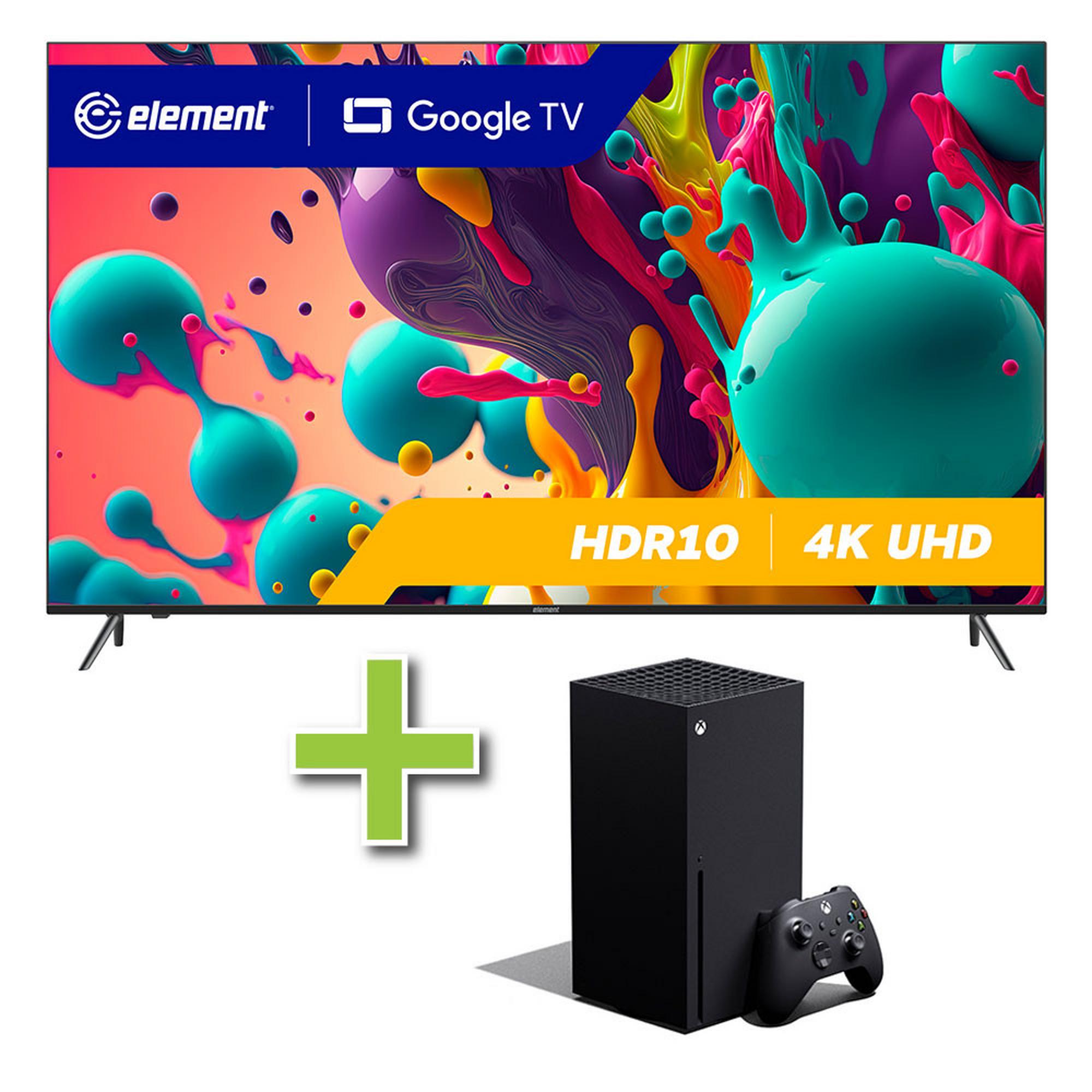 75" Element Frameless Google 4K Ultra HD Smart TV & Xbox Series X 1TB Console