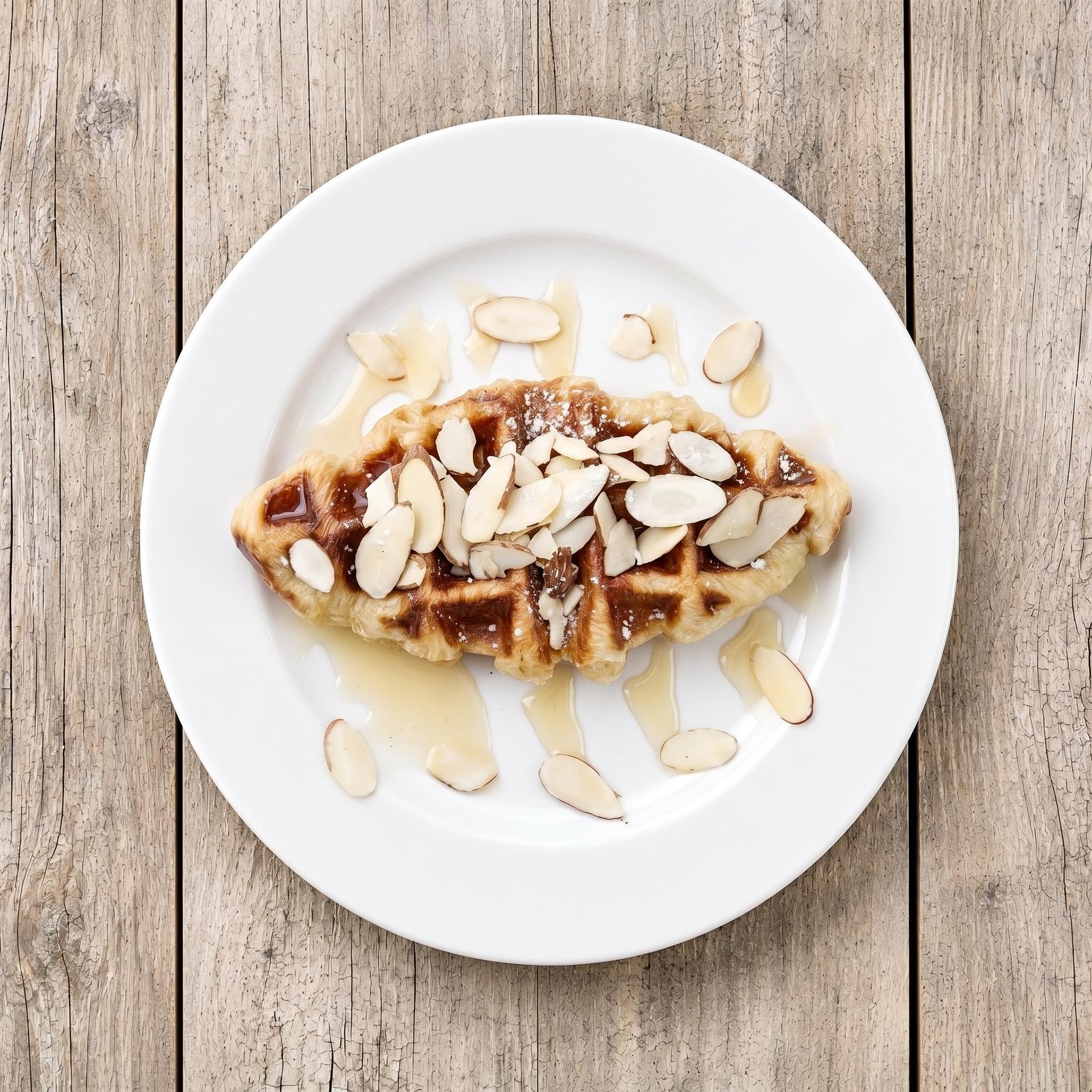 Honey Almond Croffle