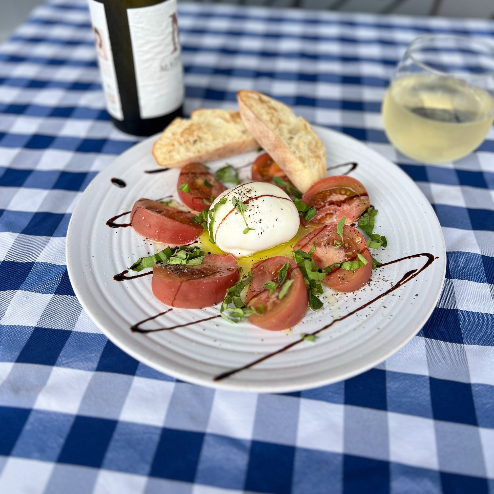Buffalo Mozzarella Heirloom Caprese