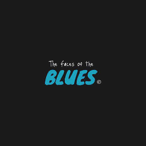 The faces of the Blues Logo