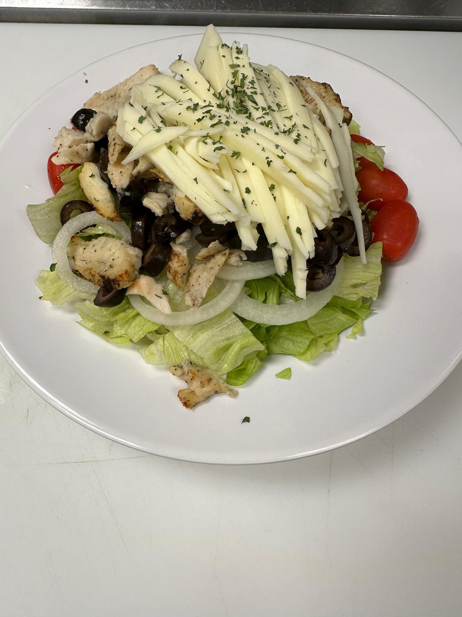Chicken Cutlet Salad