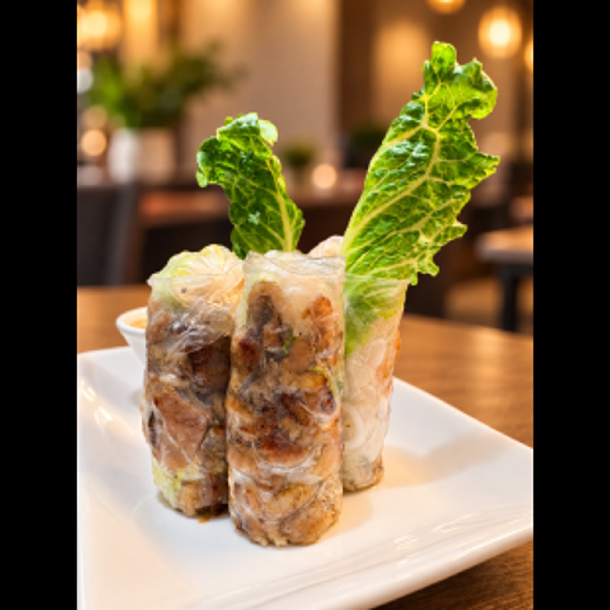 Grilled Meat Fresh Rolls – Thịt Nướng Cuốn (2 Rolls)