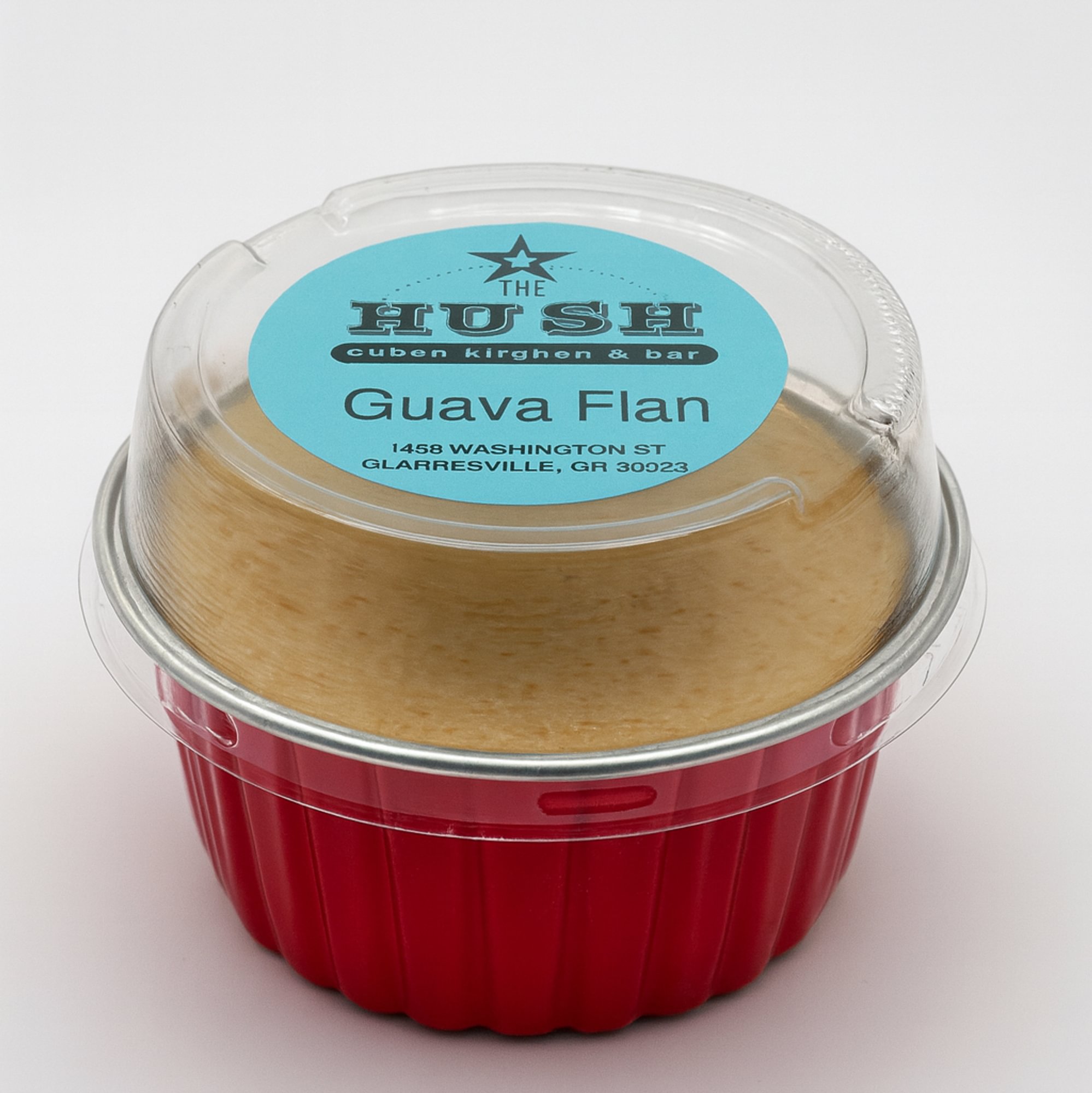 Uncrusted Guava Cheesecake