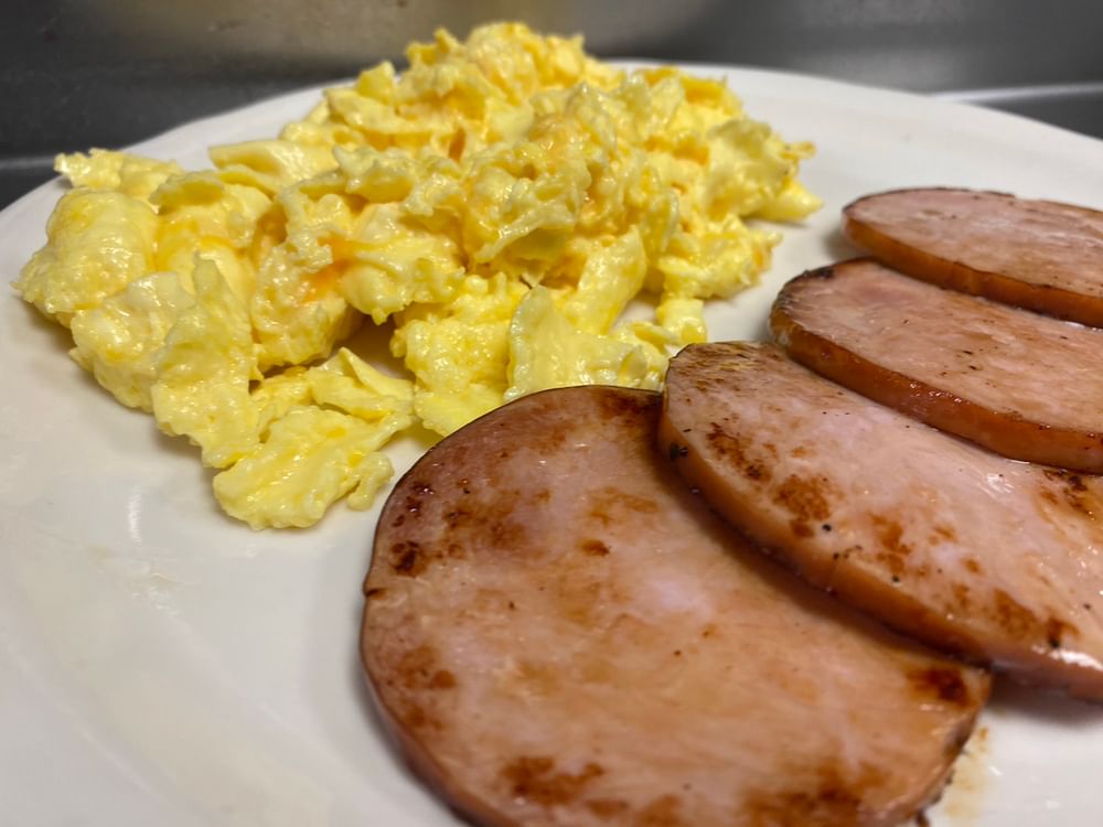Canadian Bacon & Eggs