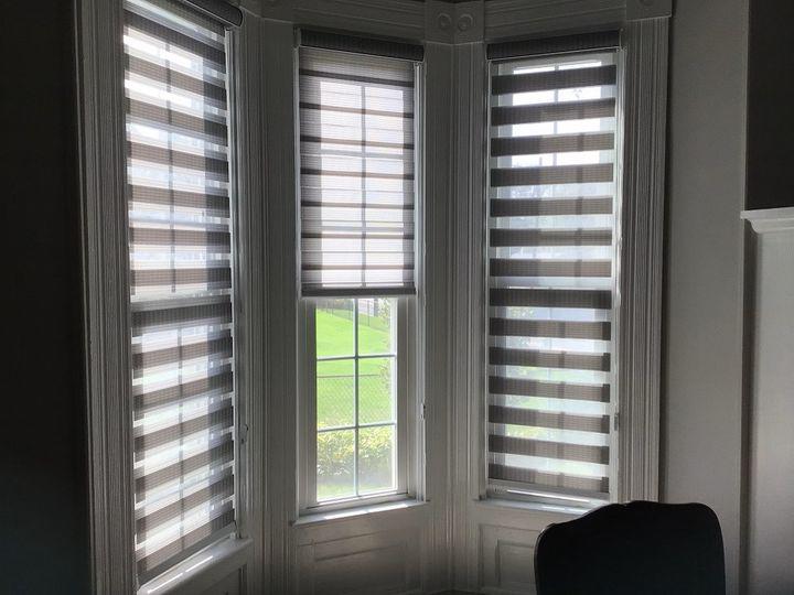 Looking for something new in your home? Let our design and installation teams help! They do stellar work on every job, including these Illusion Shades they installed in Oxford, NJ.  BudgetBlindsPhillipsburg  IllusionShades  OxfordNJ  FreeConsultation  WIndowWednesday