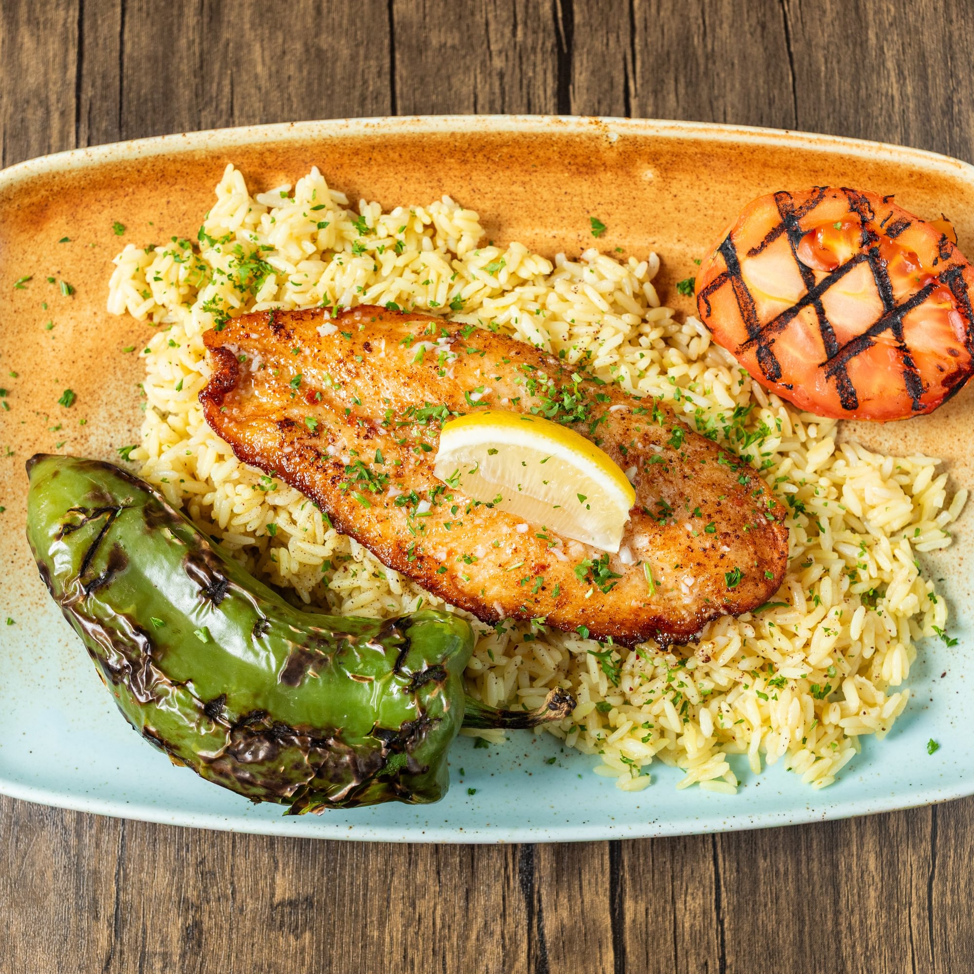 Branzino Filet Platter