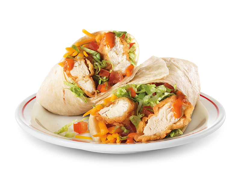 Crispy Buffalo Chicken Wrap
