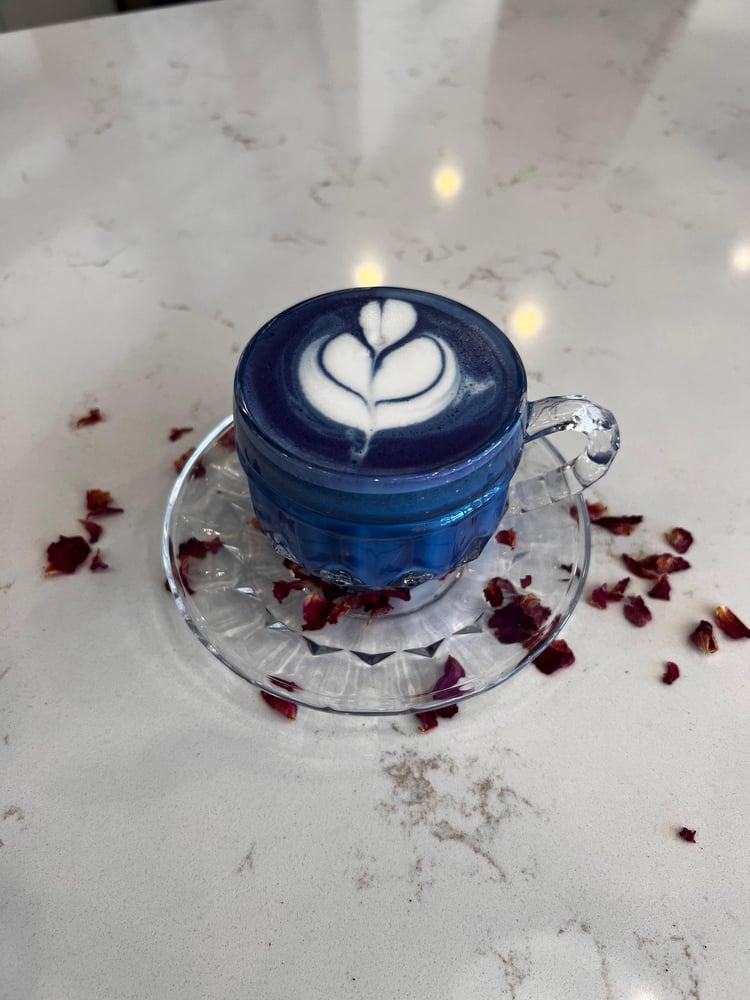Blue Matcha Latte